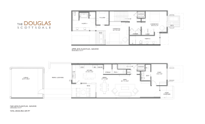 The Park w/Elevator • 2,390 sq ft • Two Master Suites plus Office/Den • Three Baths • Private Courtyard • Two Car Garage