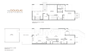 The Madison - Corner• 2,205 sq ft • Two Master Suites plus Office/Den • Three Baths • Private Courtyard • Two Car Garage